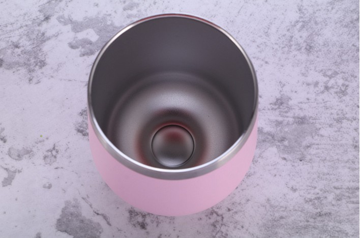 12oz. Economy Vacuum Insulated Stainless Steel Camping Mug view 2