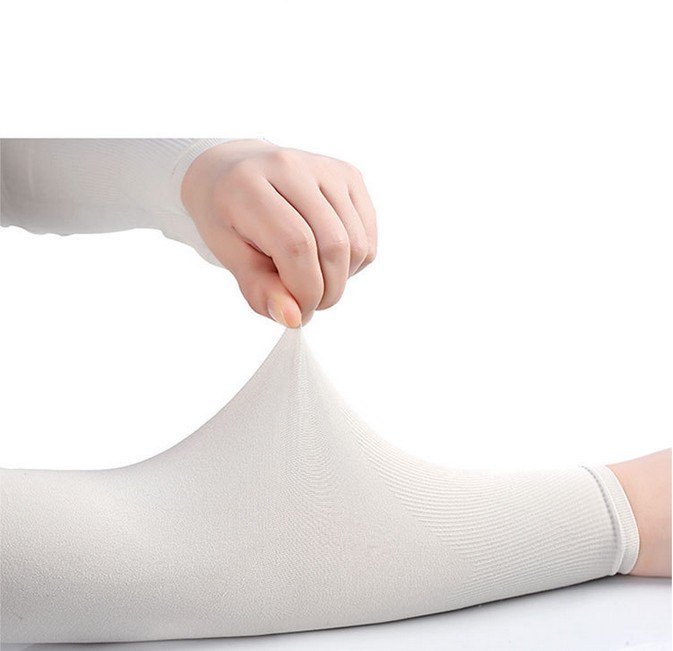 Ice Silk Cooling Arm Sleeves UV Protection view 2