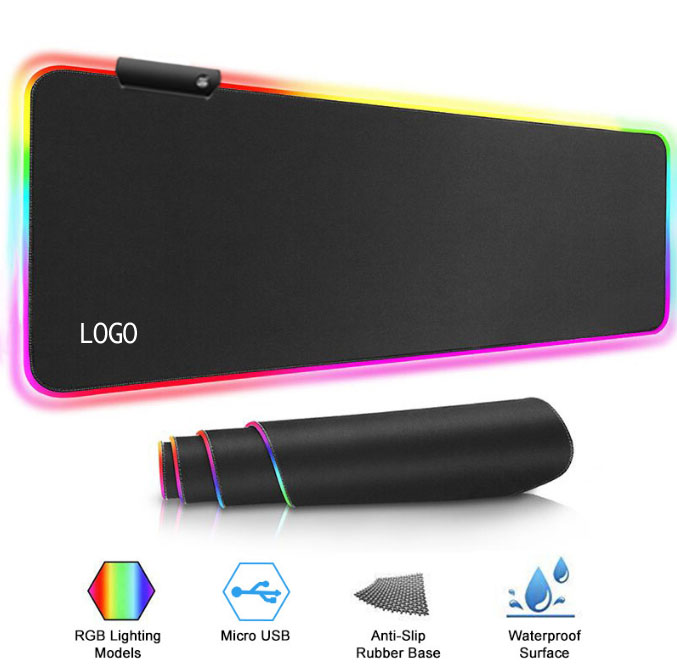 RGB LED Backlit Mouse Pad (11.8"x31.5")