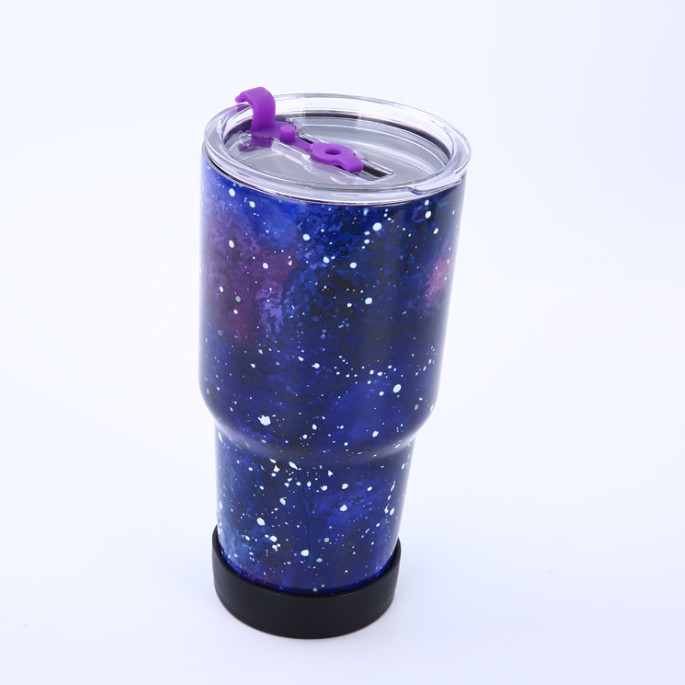 30oz.Starry Sky Stainless Steel Vacuum Tumbler view 2