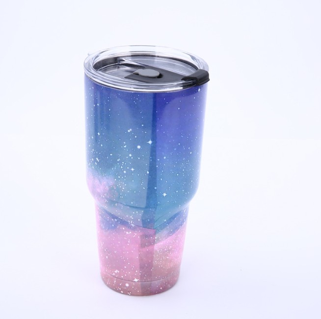 30oz.Starry Sky Stainless Steel Vacuum Tumbler view 3