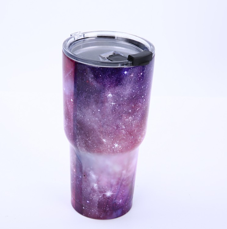 30oz.Starry Sky Stainless Steel Vacuum Tumbler view 4