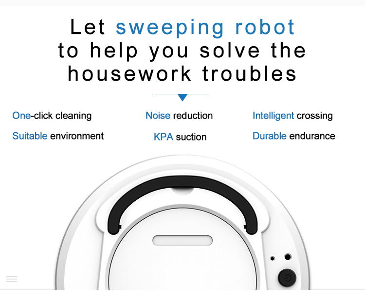 Economy Robot Vacuum Cleaner Intelligence view 5