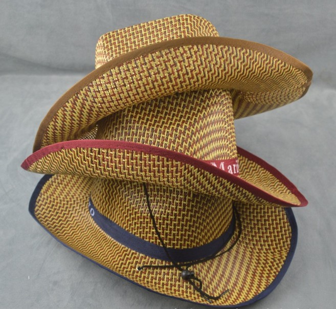 Cowboy Straw Hat view 2
