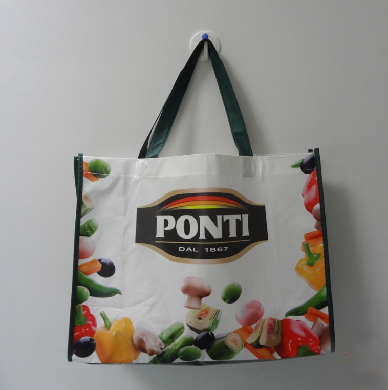 Economy Laminated Tote Bag view 2