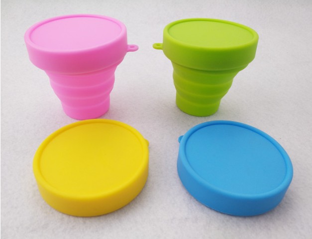 7OZ.Silicone Foldable Cup