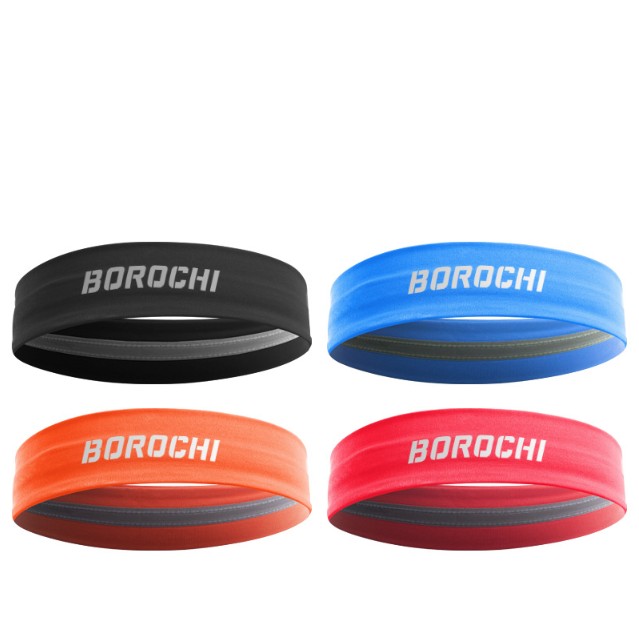Economy High elastic Sports Sweatproof Headband view 2