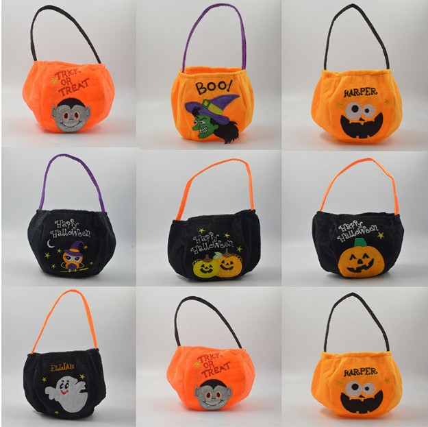 Halloween Pumpkin Trick-Or-Treat Tote Bag