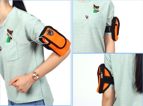 Multi functional Outdoor Sports Phone Armband view 3