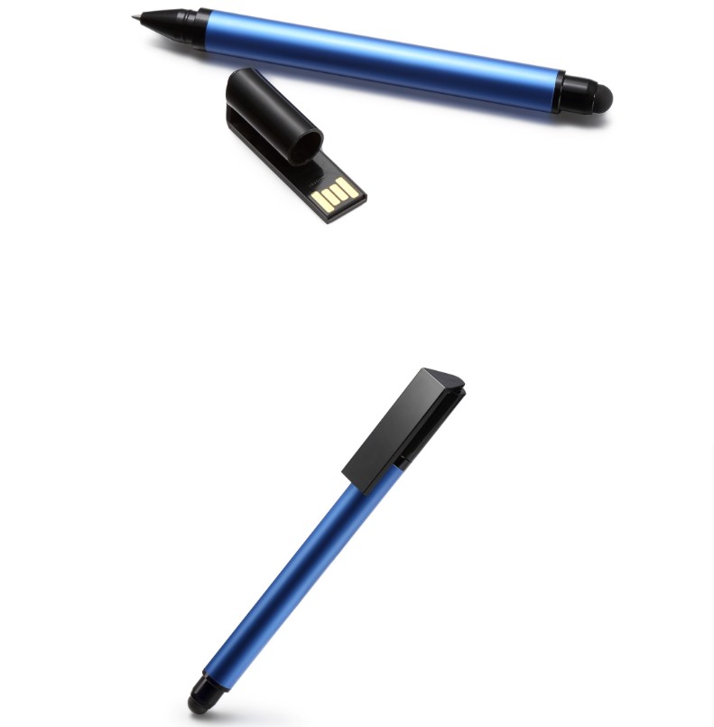 Custom Business Gift Stylus Pen w/ 4GB USB Flash Drive