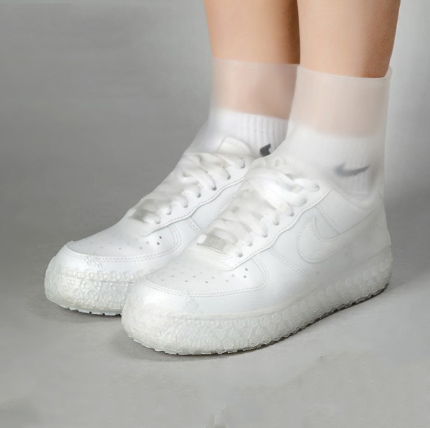 Reusable Silicone Waterproof Non-slip Shoe Covers view 2