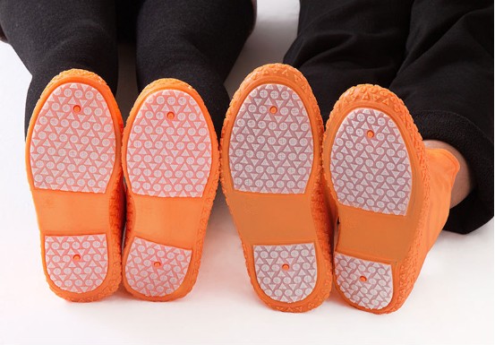 Reusable Silicone Waterproof Non-slip Shoe Covers view 4