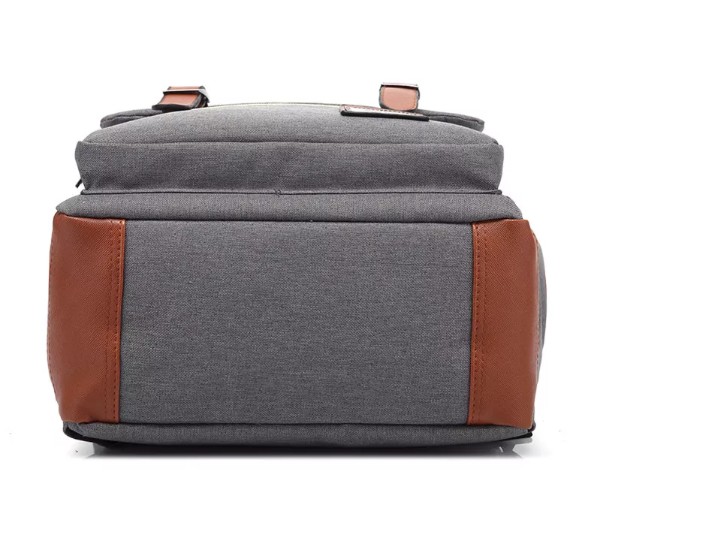 Vintage Fashion Canvas Travel Backpack view 4