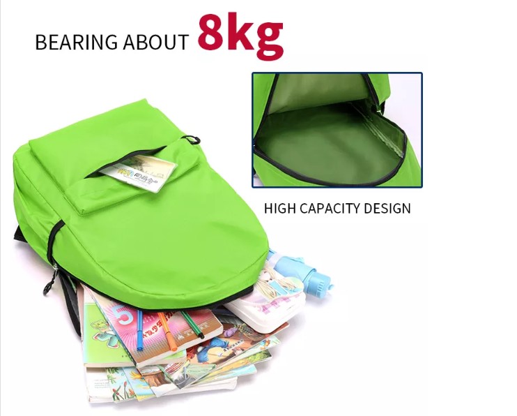 Wholesale Economy Custom Logo Back-To-School School Backpack view 2