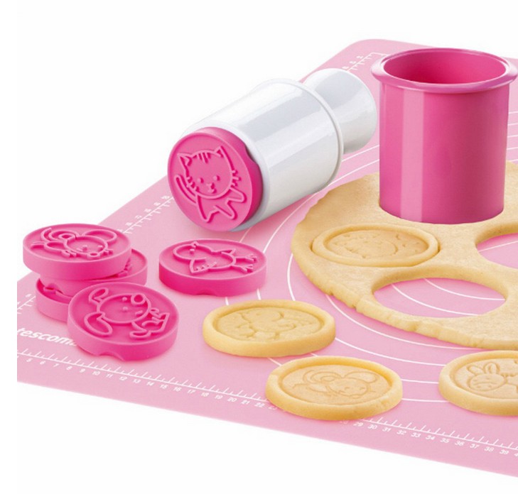 Silicone Cookie Stamps Set