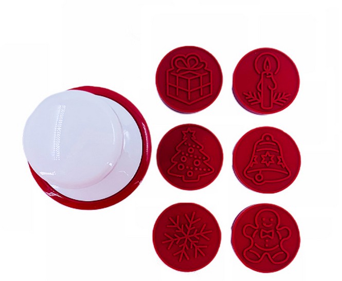Silicone Cookie Stamps Set view 4