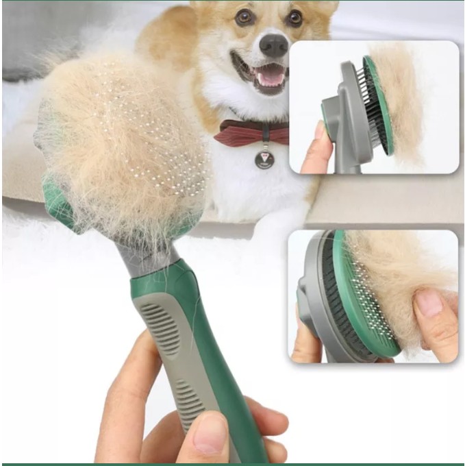Hair Removal Cleaning Grooming Comb For Dog Cat Pet view 2