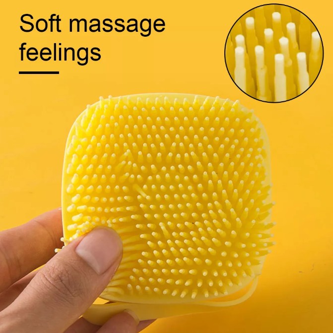 Bath Massage Brush For Dog Cat Pet view 3