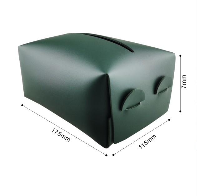 PU Leather Tissue Box view 2