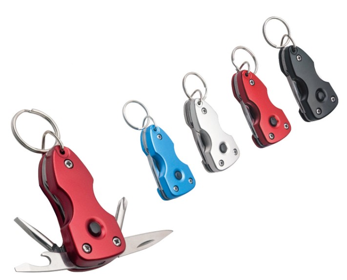 Multi-Keychain Tool w/ Flashlight view 3