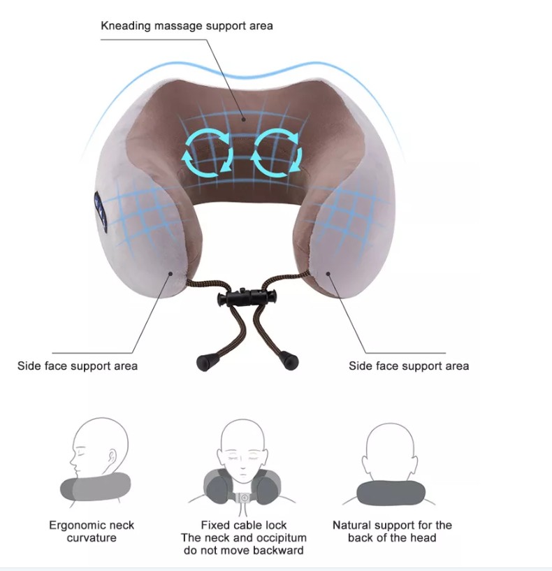 U-shape Neck Massage Pillow view 3