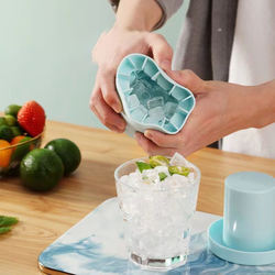 Silicone 60 Ice Cube Cylinder Molds view 2