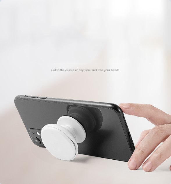 Multifunction Adjustable Phone Holder w/ Make-up Mirror