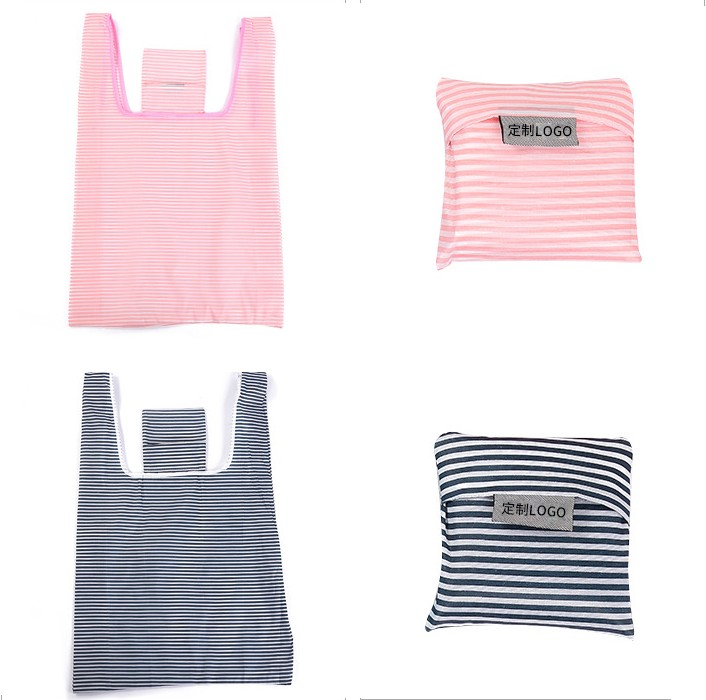 Bargain Price Custom Tote Bag Foldable into Pouch view 3