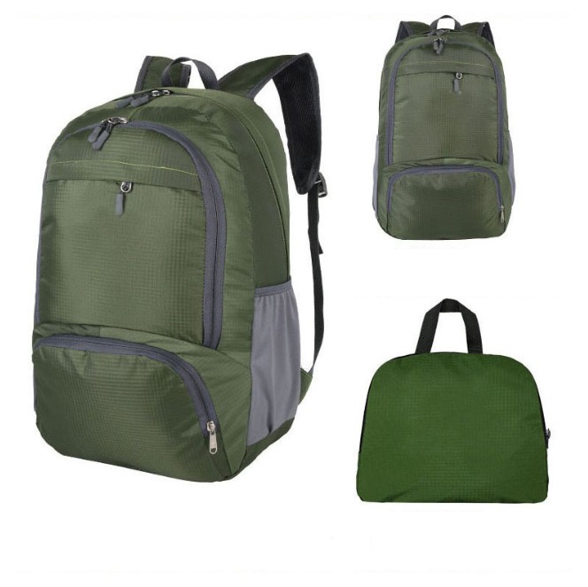 Custom Waterproof Backpack, Lightweight & Foldable into Pouch