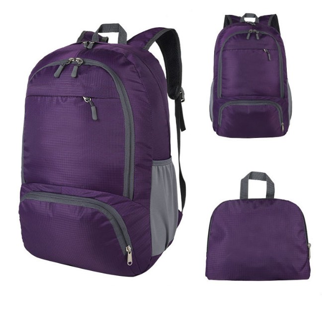 Custom Waterproof Backpack, Lightweight & Foldable into Pouch view 4