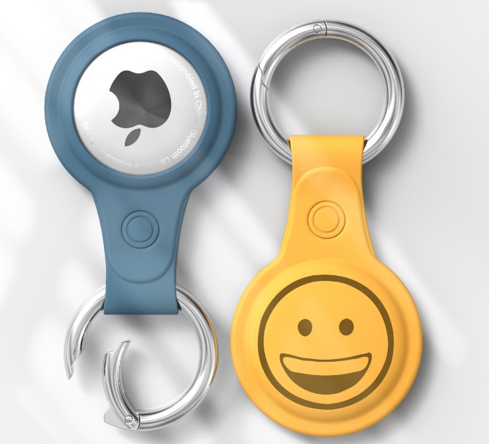 Custom Silicone Airtag Case w/ Keychain