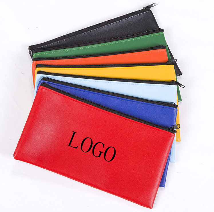 Leather Storage Bag With Zipper