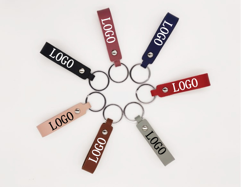 Custom Pu Leather Keychain