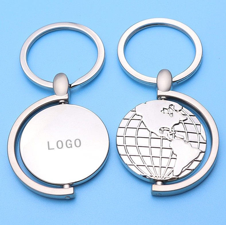 Globe Shaped Keychain