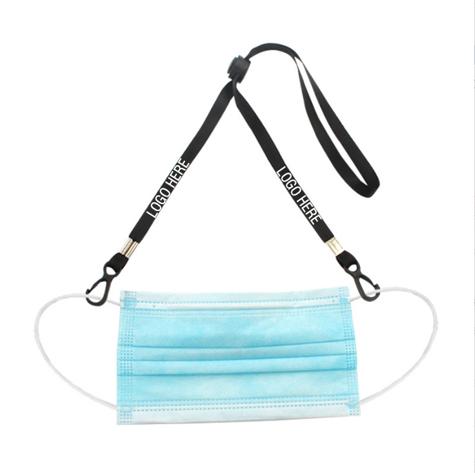 Adjustable Length Nylon Mask Lanyard view 2