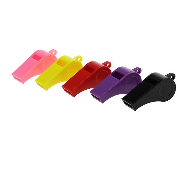 Plastic Whistle With Lanyard view 2