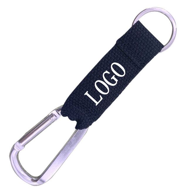 Mountaineer Buckle/Carabiner Lanyard With Key Ring