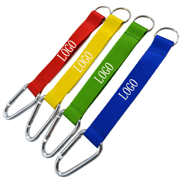 Mountaineer Buckle/Carabiner Lanyard With Key Ring