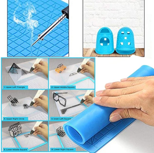 3D Printing Pen Silicone Design Mat view 3