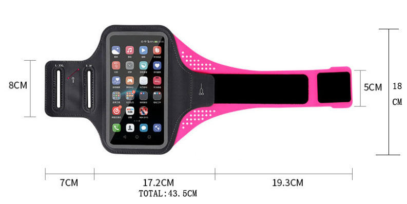 Adjustable Sport Phone Armband view 2