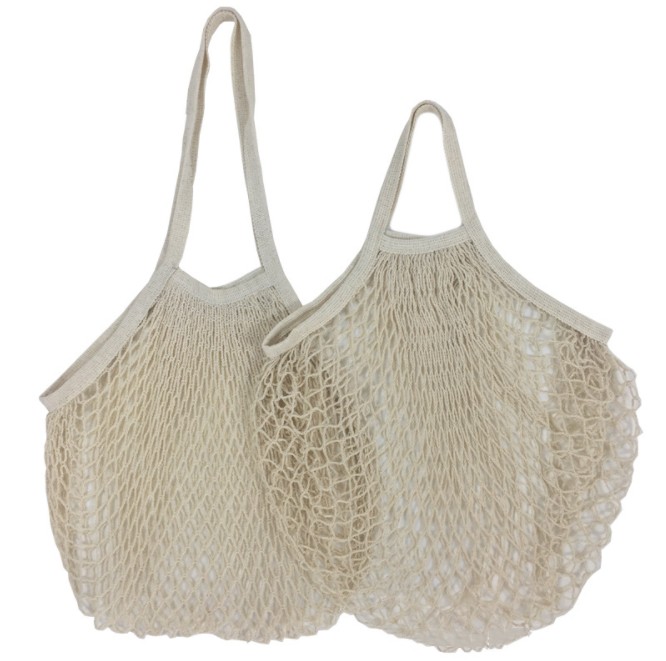 Cotton Mesh Tote Bag