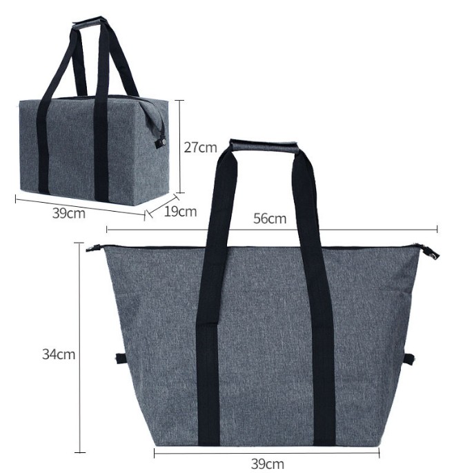 Insulated Lunch Cooler Bag Tote Bag view 3