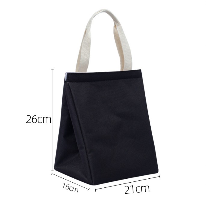 Oxford Cloth Portable Tote Lunch Insulation Bag view 3