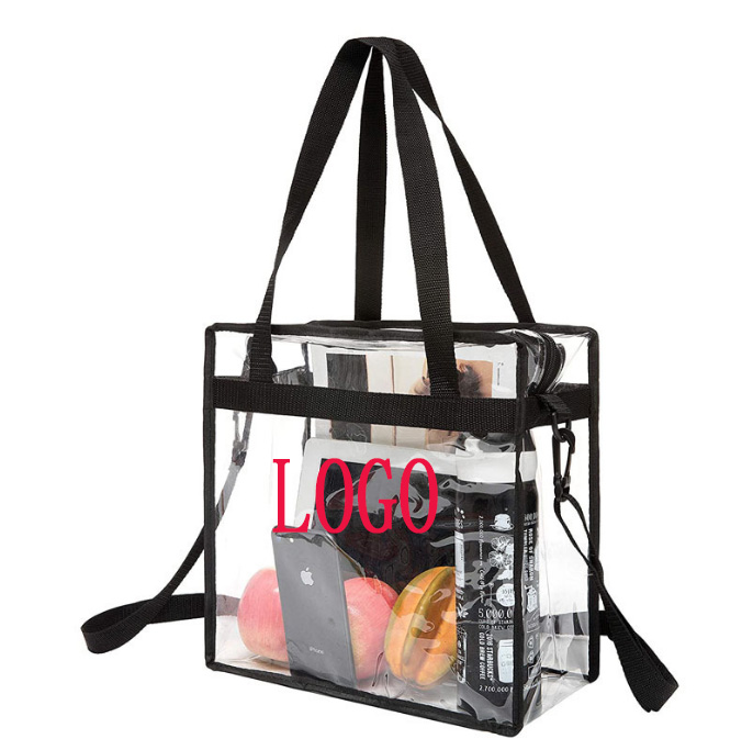 Clear Zippered Tote