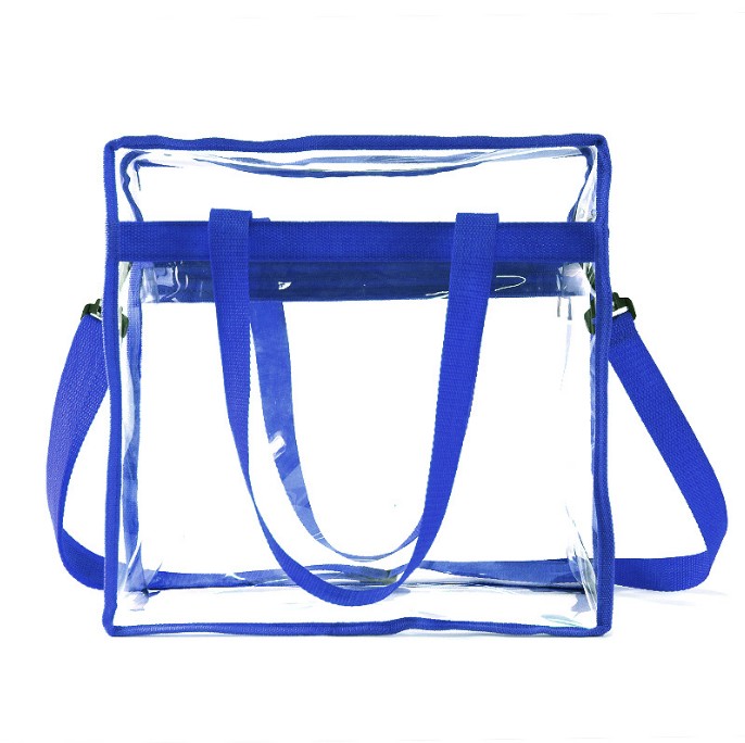 Clear Zippered Tote view 3