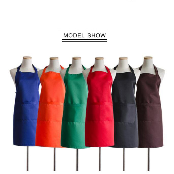 Adjustable Neck 2-Pocket Waterproof Apron view 4