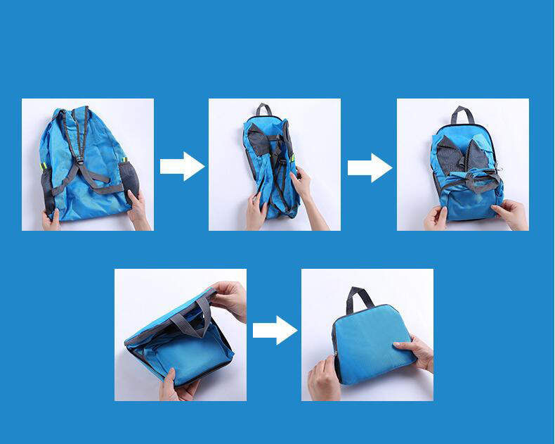 Lightweight Foldable Travel Backpack view 3