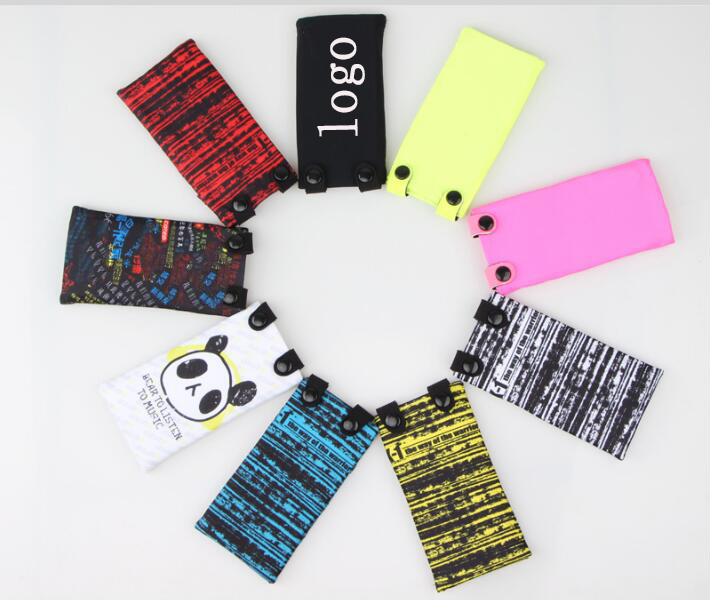 Outdoor Sport Dual Pockets Wrist Phone Pouch Wallet