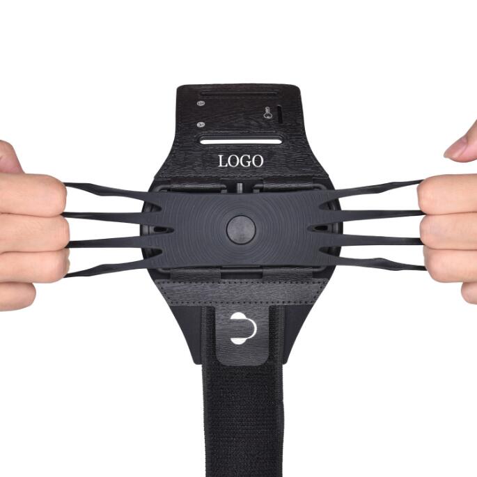 Running Mobile Removable 360-Degree Rotary Outdoor Sports Cycling Wrist Strap Arm Bag view 2