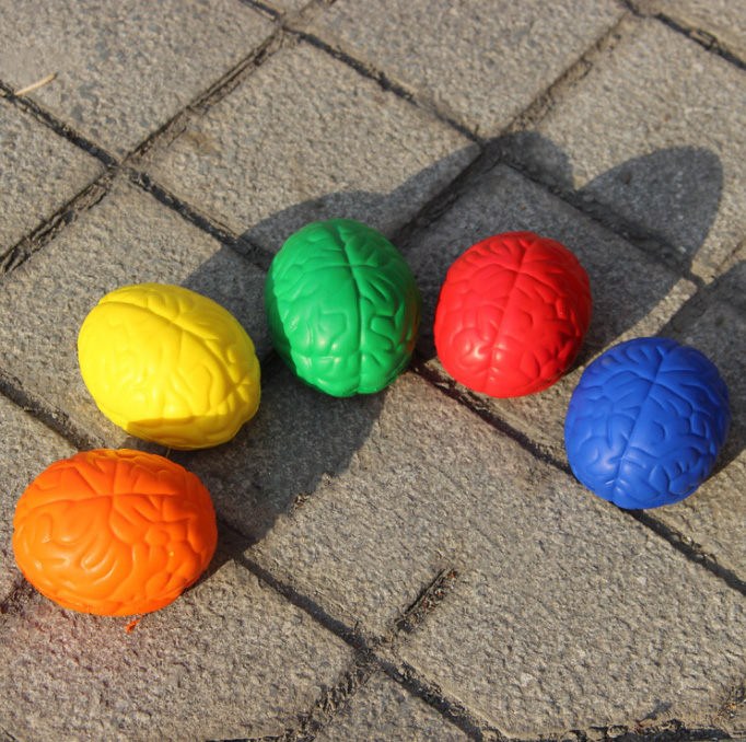 Brain Shape Stress Reliever Ball view 2